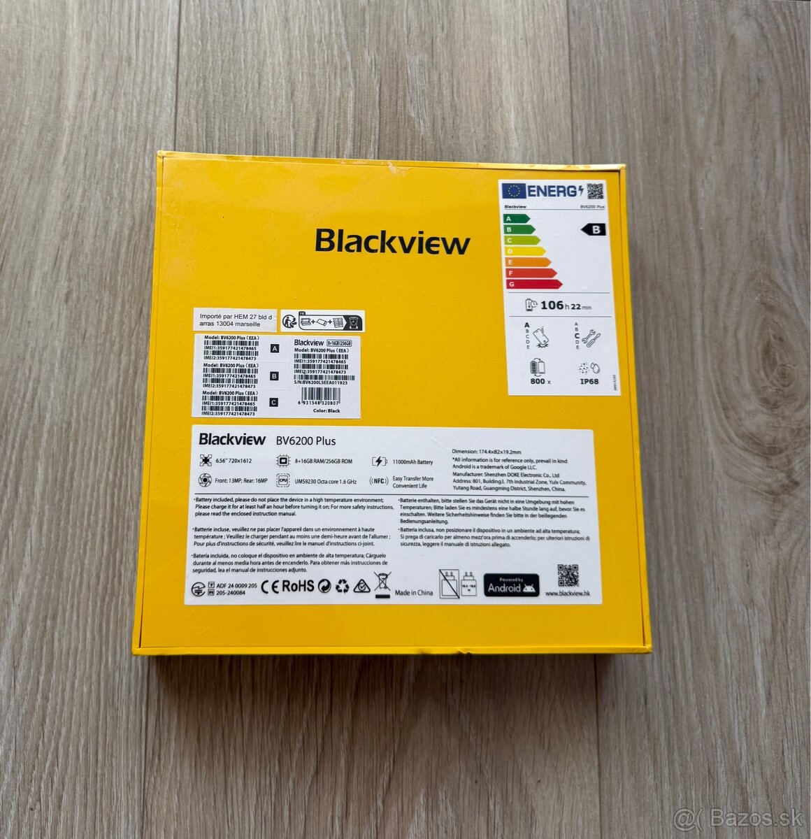 Blackview BV6200 Plus - 2