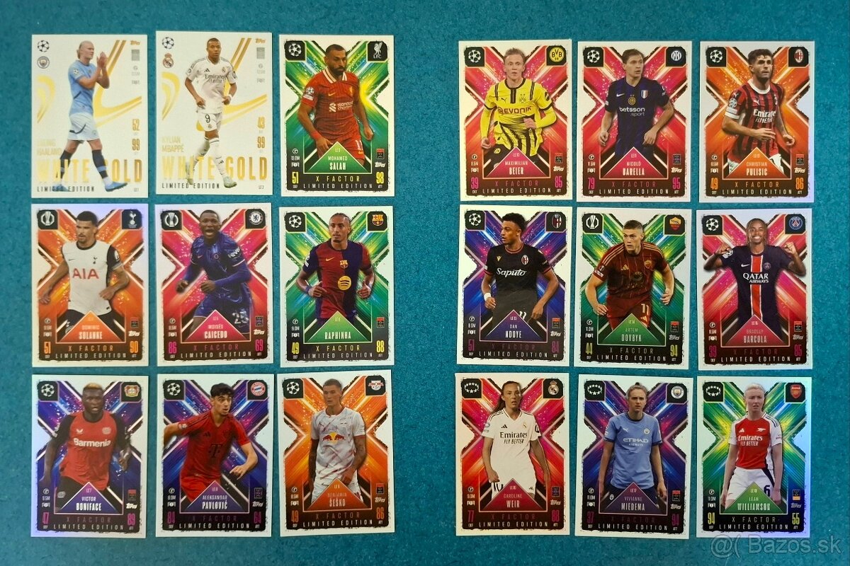 Topps Match Attax Extra 24/25 White Gold Limited Edition - 2