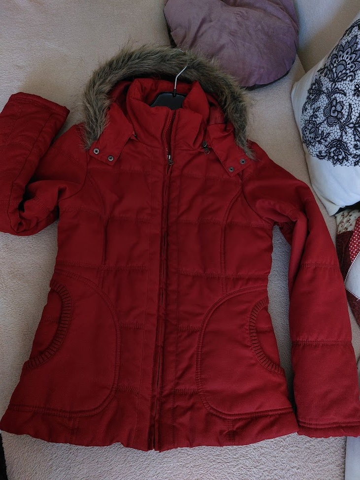 Vinovocervena vetrovka M - Gate - 2