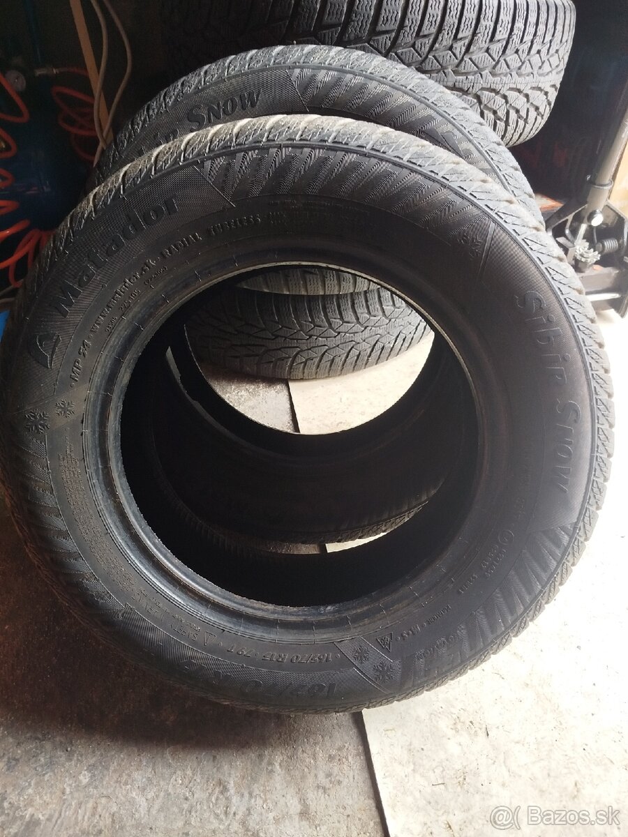165/70R13 zimné - 2