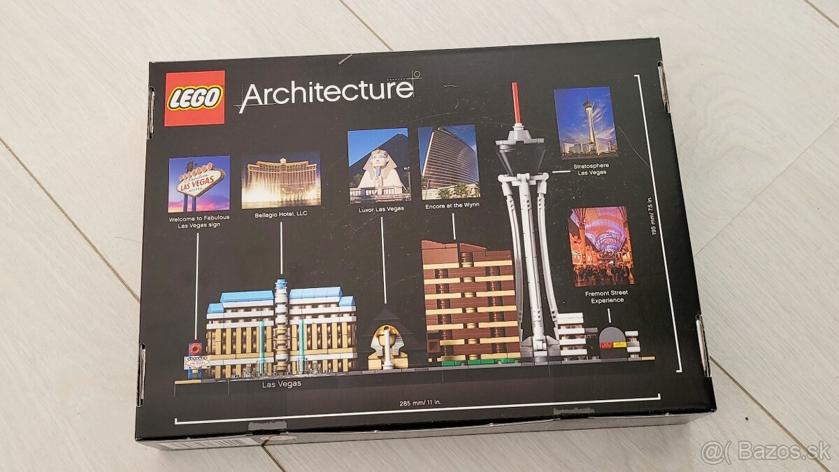 Predám LEGO Architecture Las Vegas 21047 - nové - 2