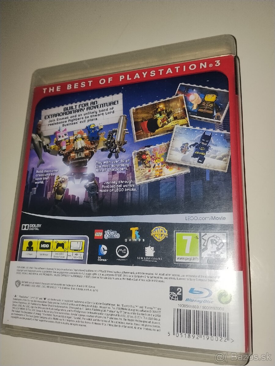 Ps3 LEGO MOVIE hra - 2