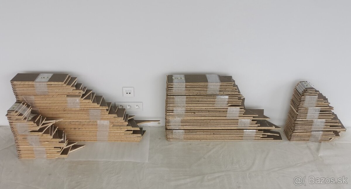 Drevená trojvrstvová plávajúca podlaha - 2