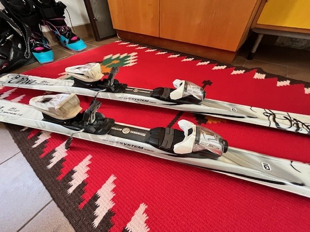 lyže BLIZZARD + lyžiarky ROSSIGNOL - 2