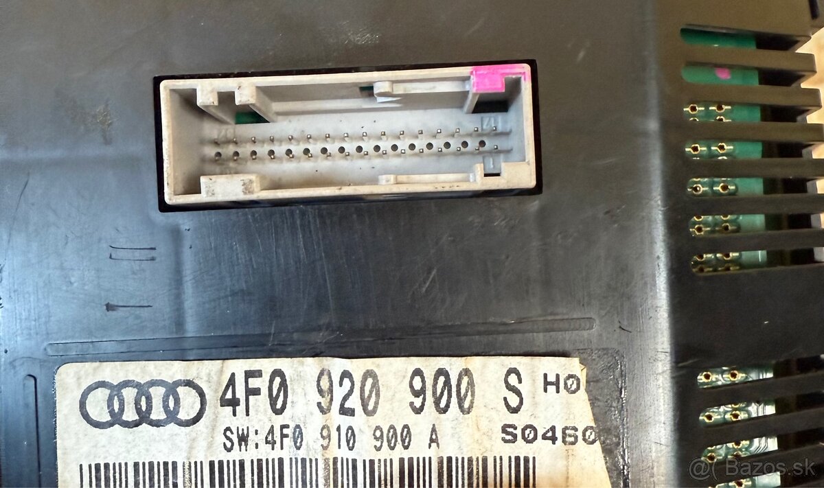 4F0920900S, Audi A6 C6 4F, budiky - 2