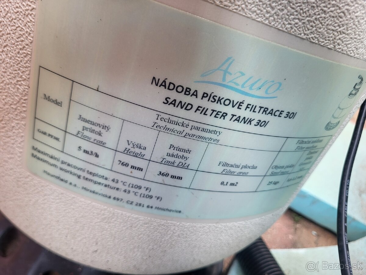 Bazen Swing 4,27m x 1,07m KOMPLET - 2