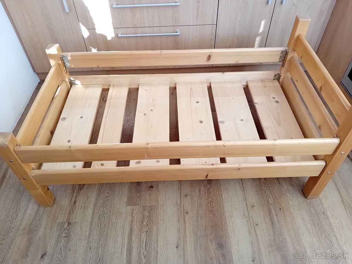 Detská drevená posteľ - 2