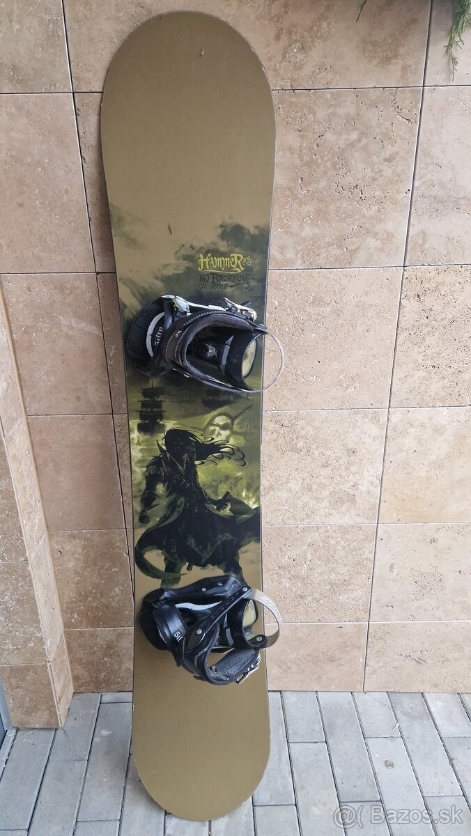 Predám snowboard Hammer broadline 160 - 2