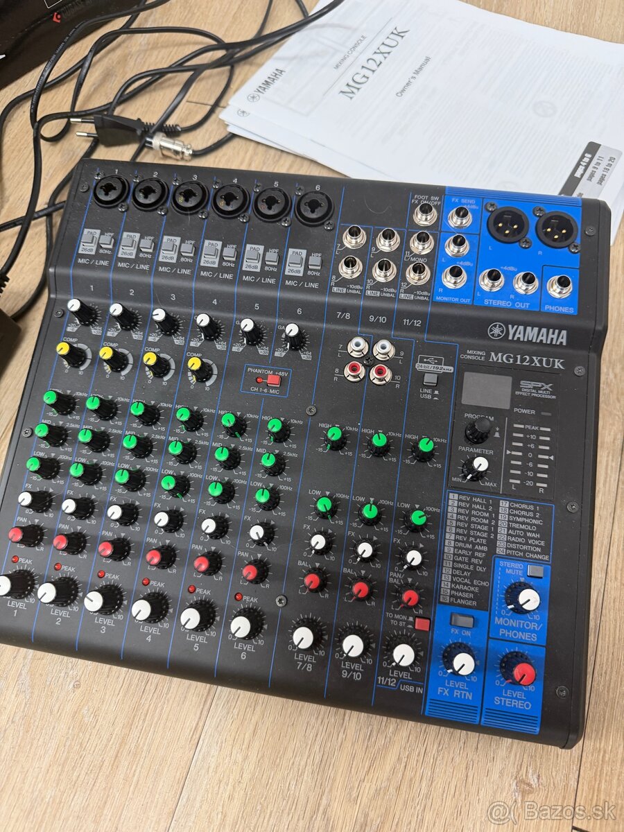 Yamaha MG12XUK MIX AKO NOVÝ - 2