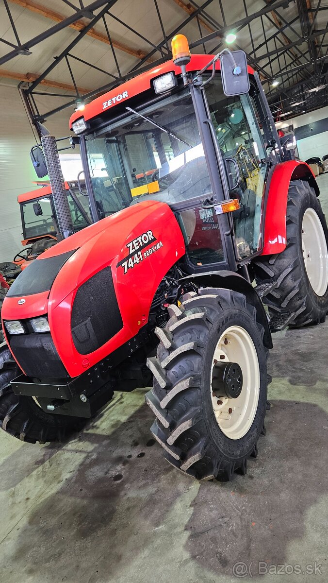 Zetor 7441 holandia 2007 40km/h - 2