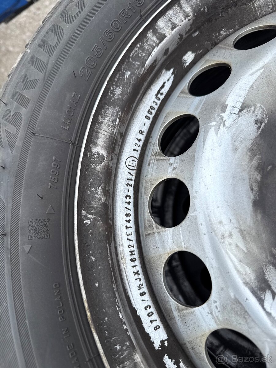 Disky s pneu R16 205/60 - 2