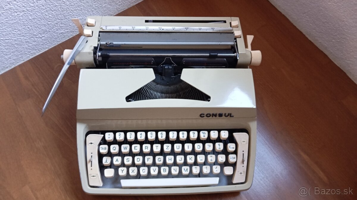 Písací stroj Consul - 2
