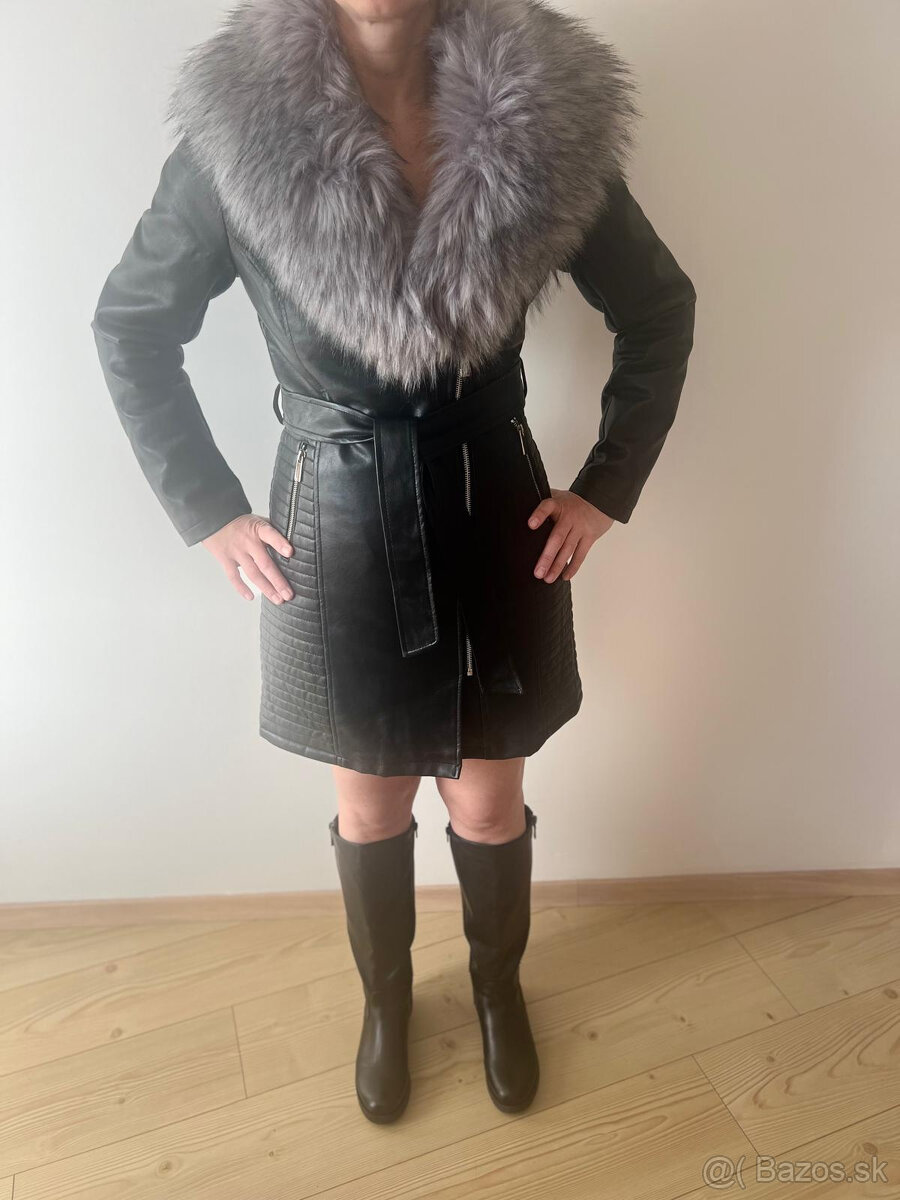 Koženková bunda - 2