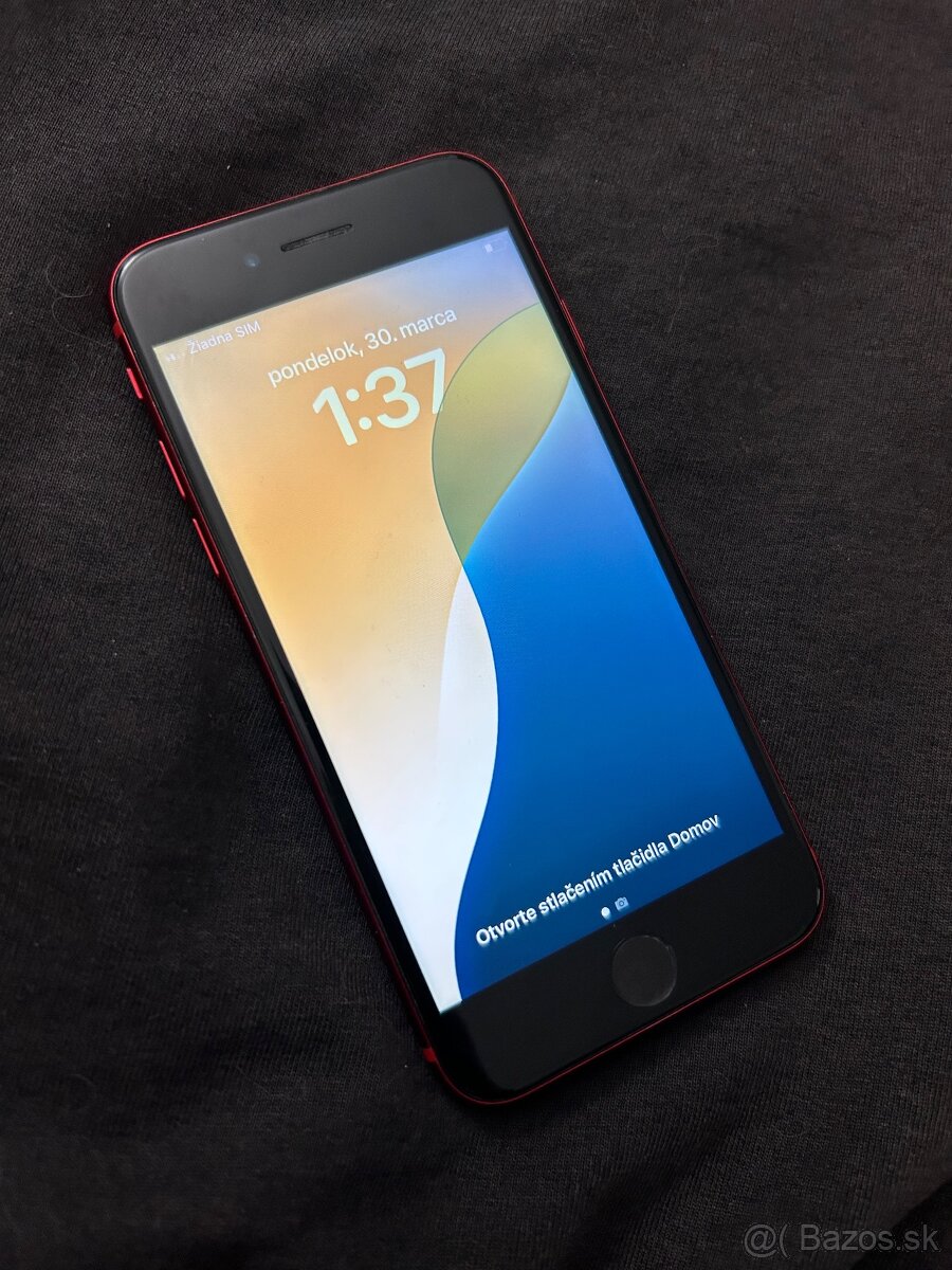 Iphone SE 2020 64GB red - 100% batéria - 2