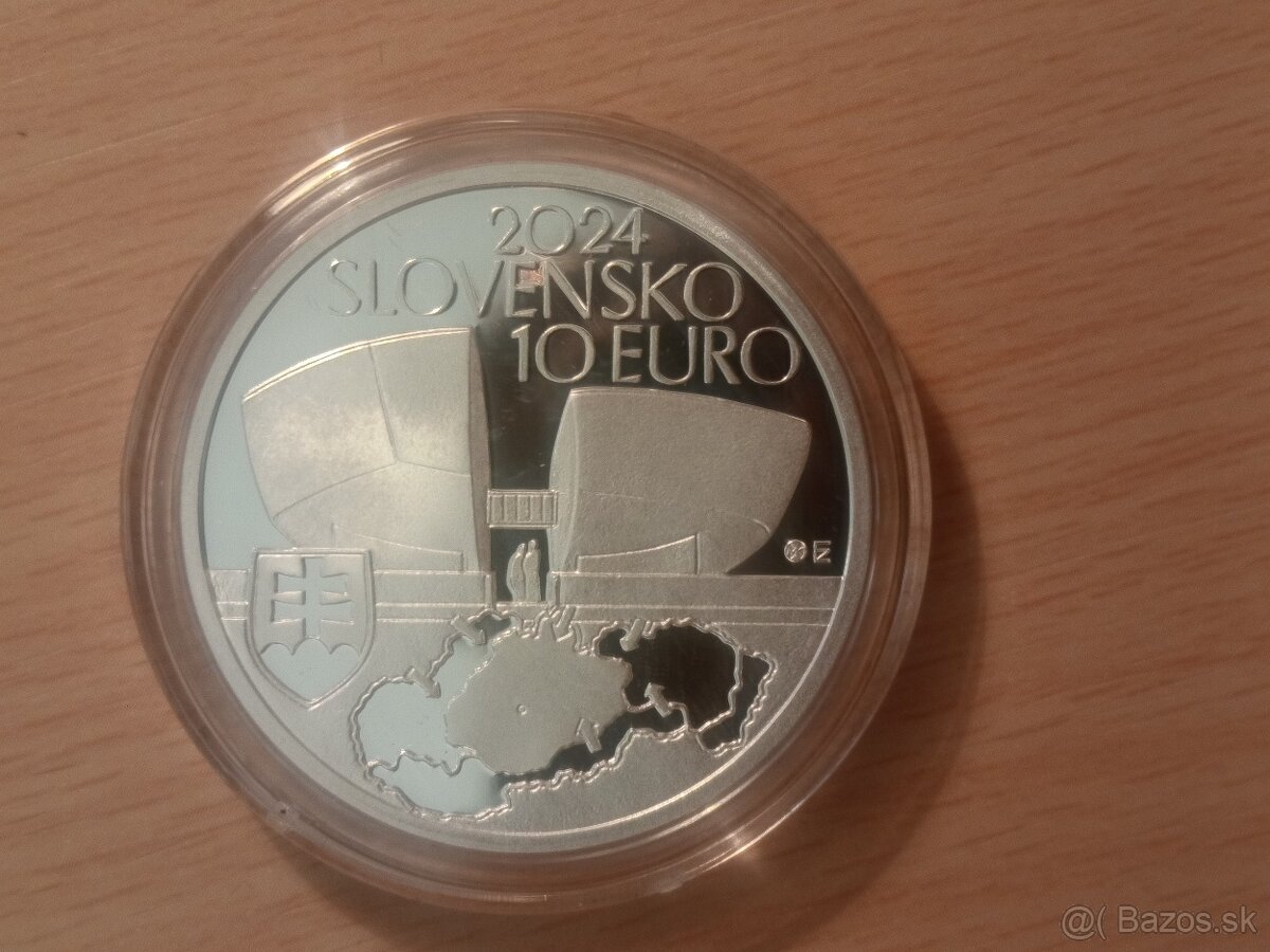 Slovenské národné povstanie 2024 PROOF – Investičné striebro - 2