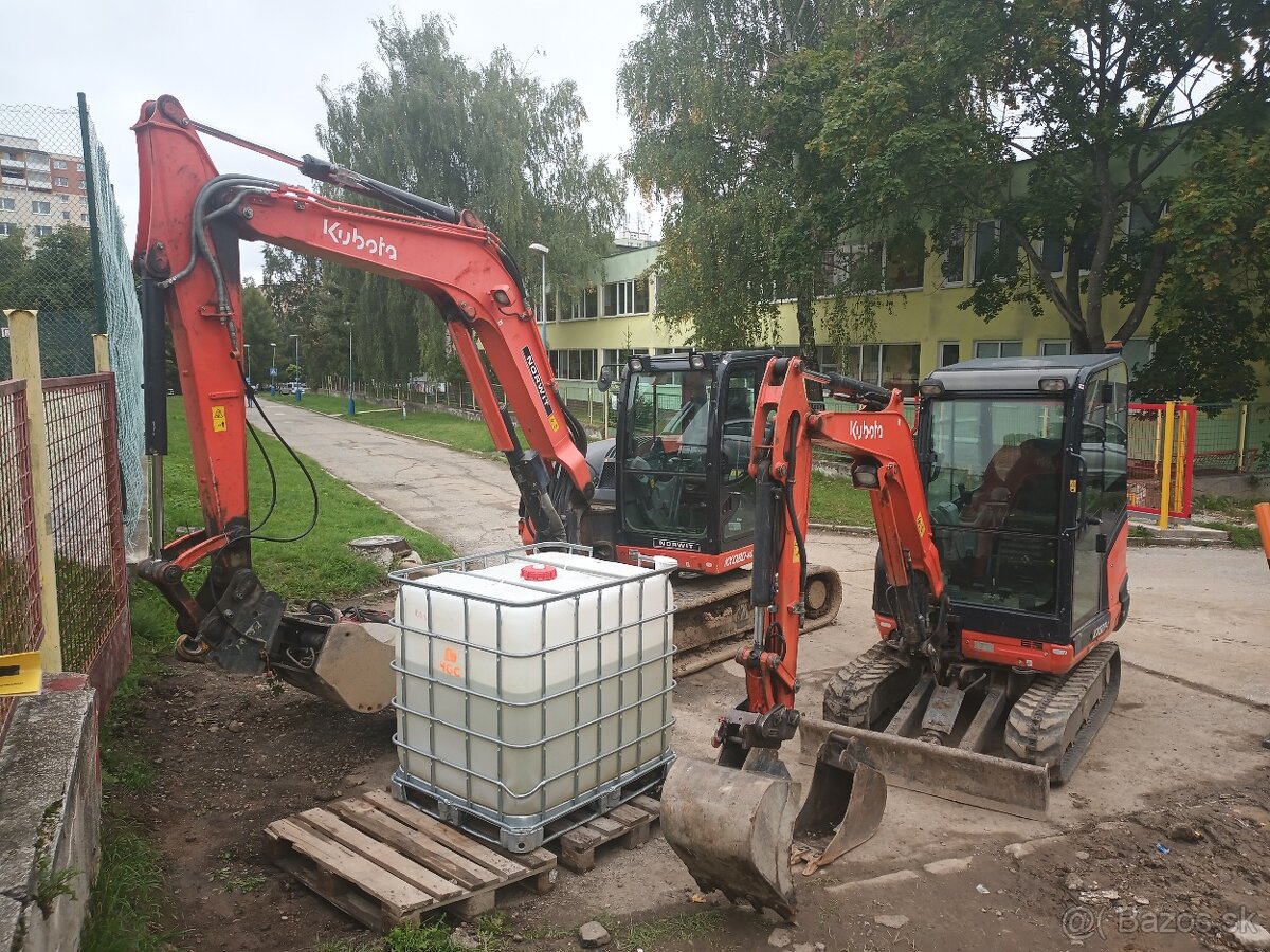 Prenájom minibagra,bagra,traktorbagra - 2