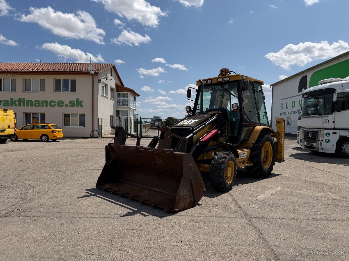 CATERPILLAR 428D traktorbáger 4x4 2010 VIN 887 - 2
