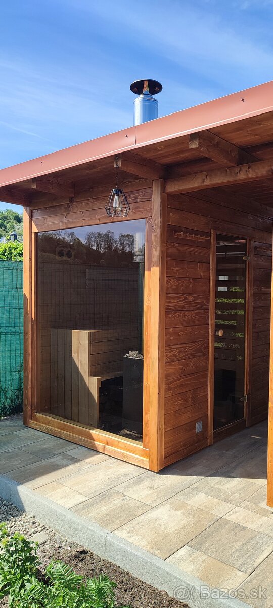 Sauna exterierová vonkajšia - 2