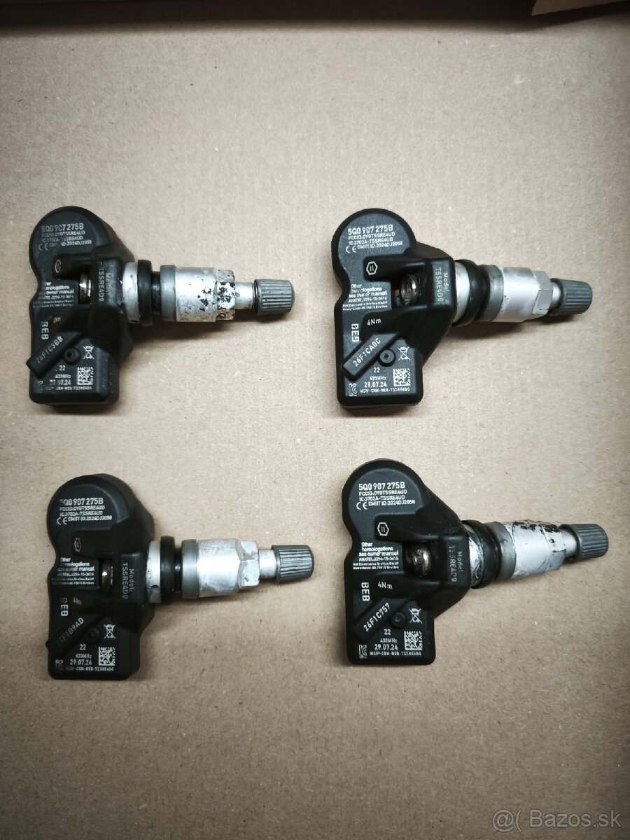 Snímače tlaku 5Q0907275B TPMS VW AUDI - 2