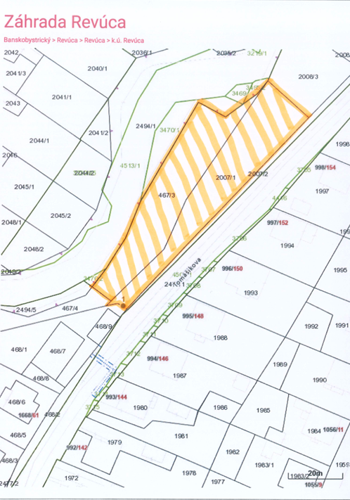 Predám záhradu vhodnú ako pozemok na výstavbu RD. - 2