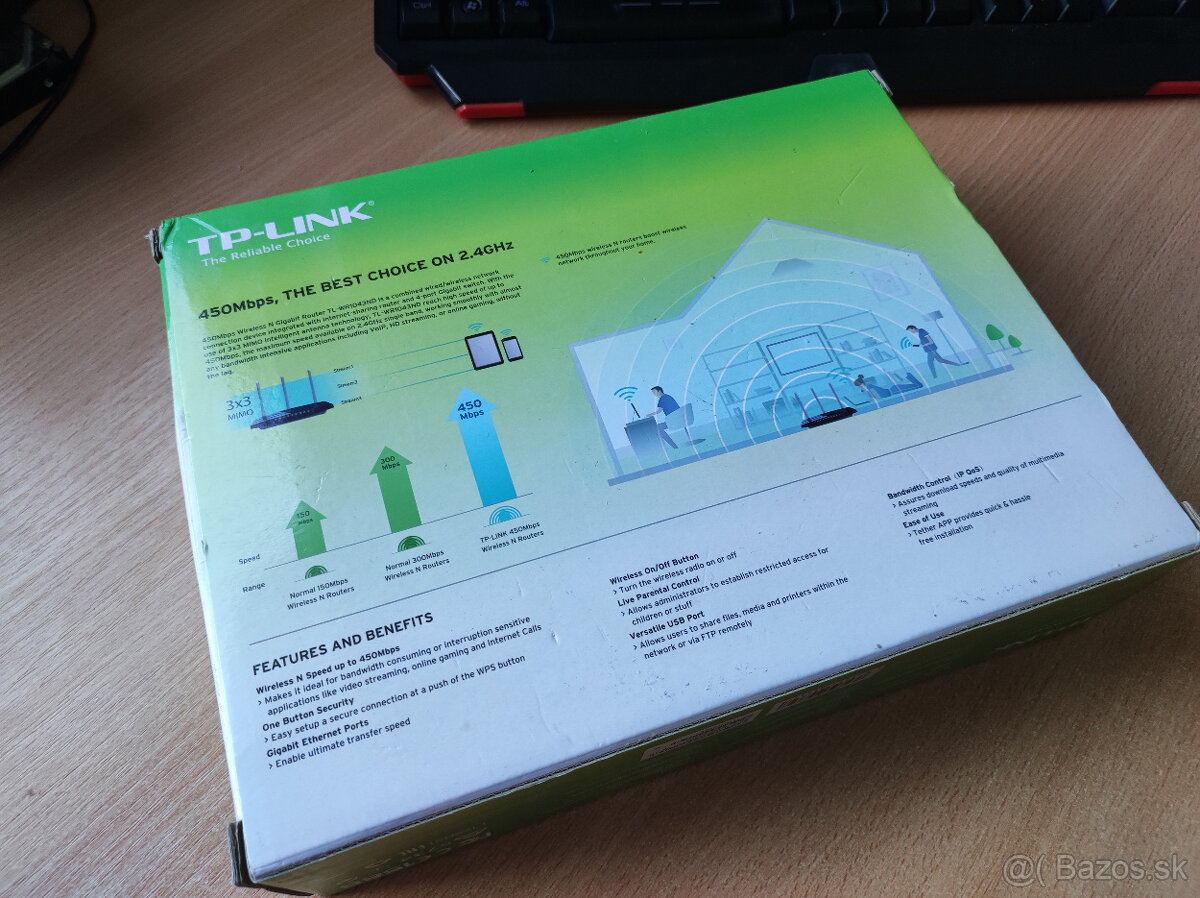 WiFi router TP-Link 1043ND - 2