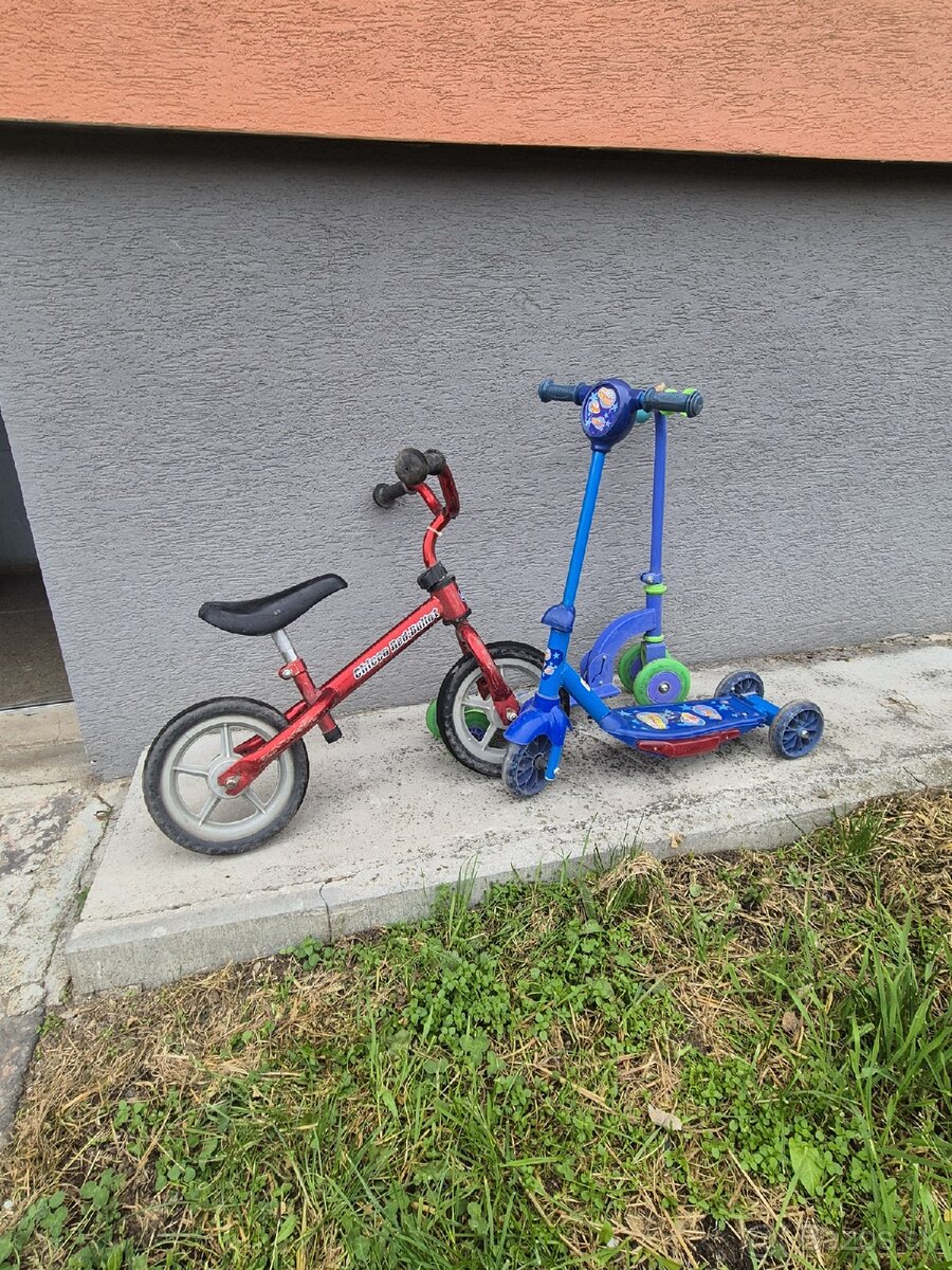 Odrážadlo a kolobežky - 2