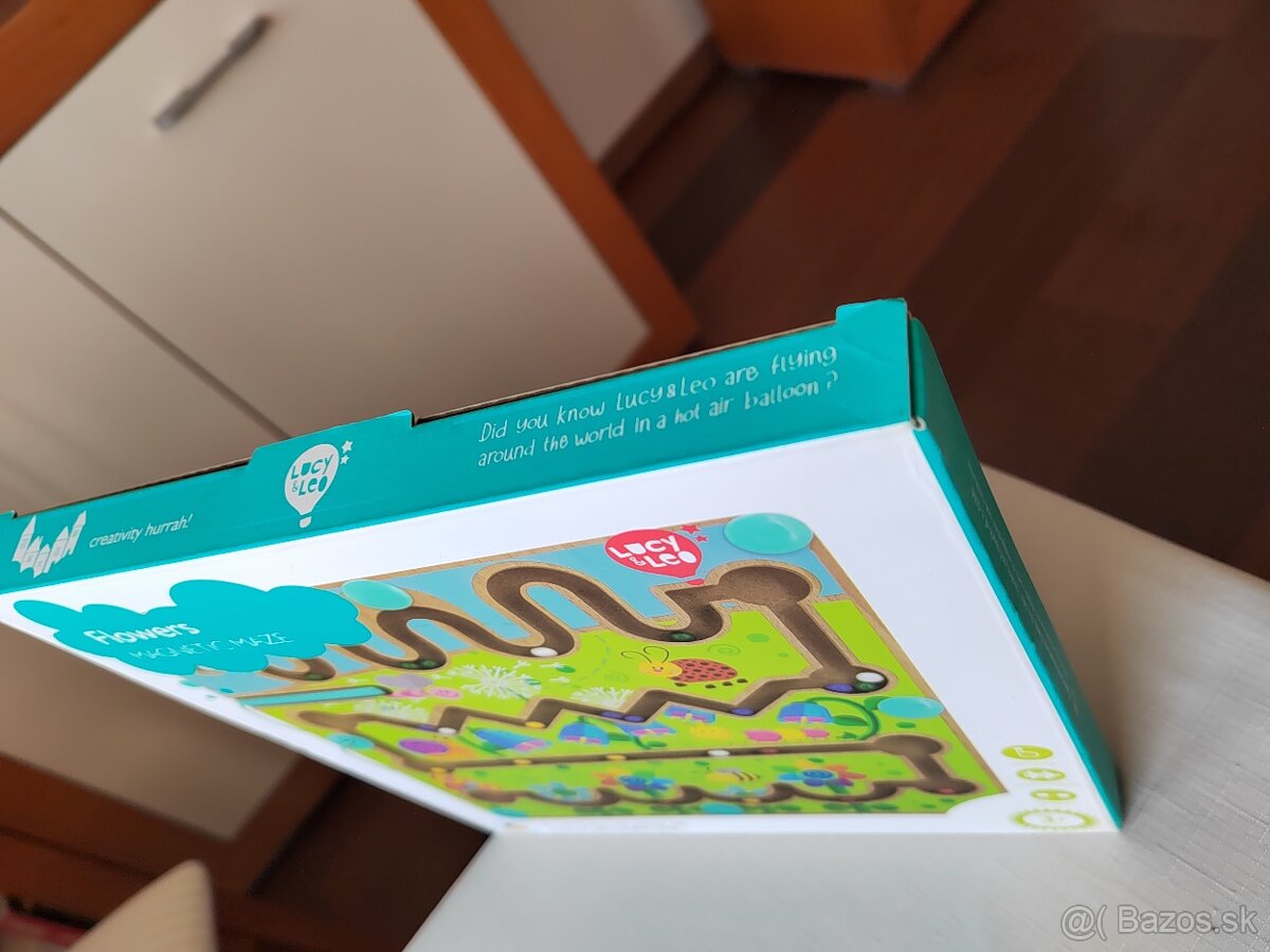 Magnetické bludisko Flowers - NOVÉ - 2