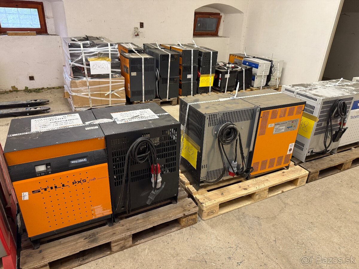 ✳️ Prodáme zánovní nabíječe 24V, 48V a 80V převážně Still ✳️ - 2