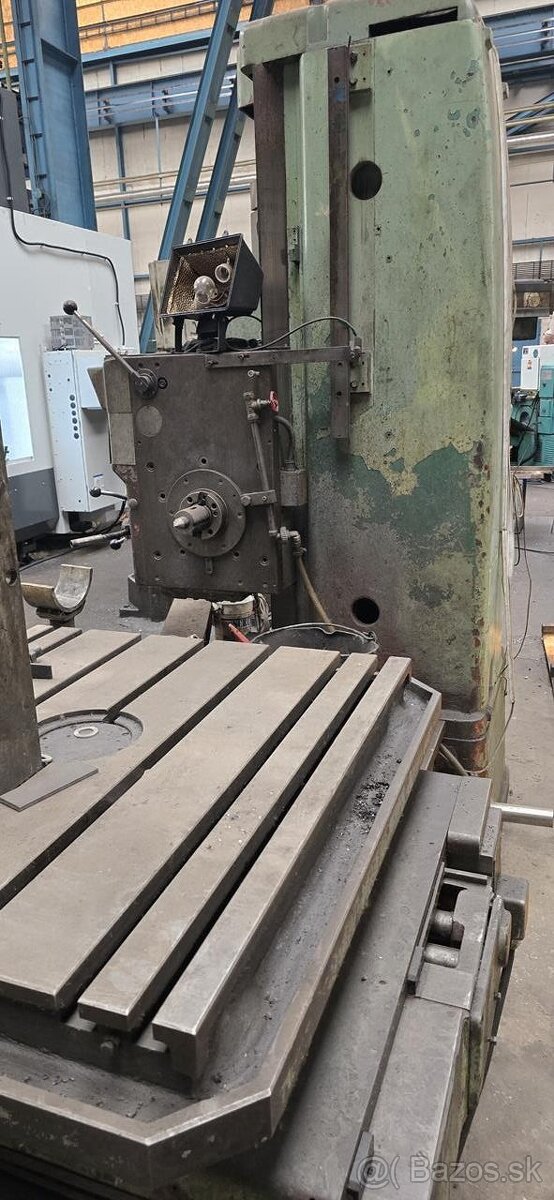 Horizontální vyvrtávačka TOS WH 63 1978 - 2