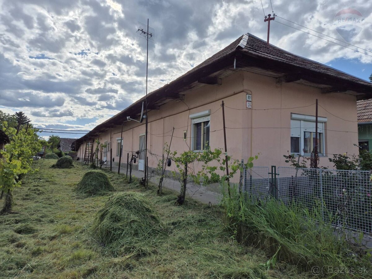 Gazdovský dom na 20á pozemku v Tekovských Lužanoch - 2