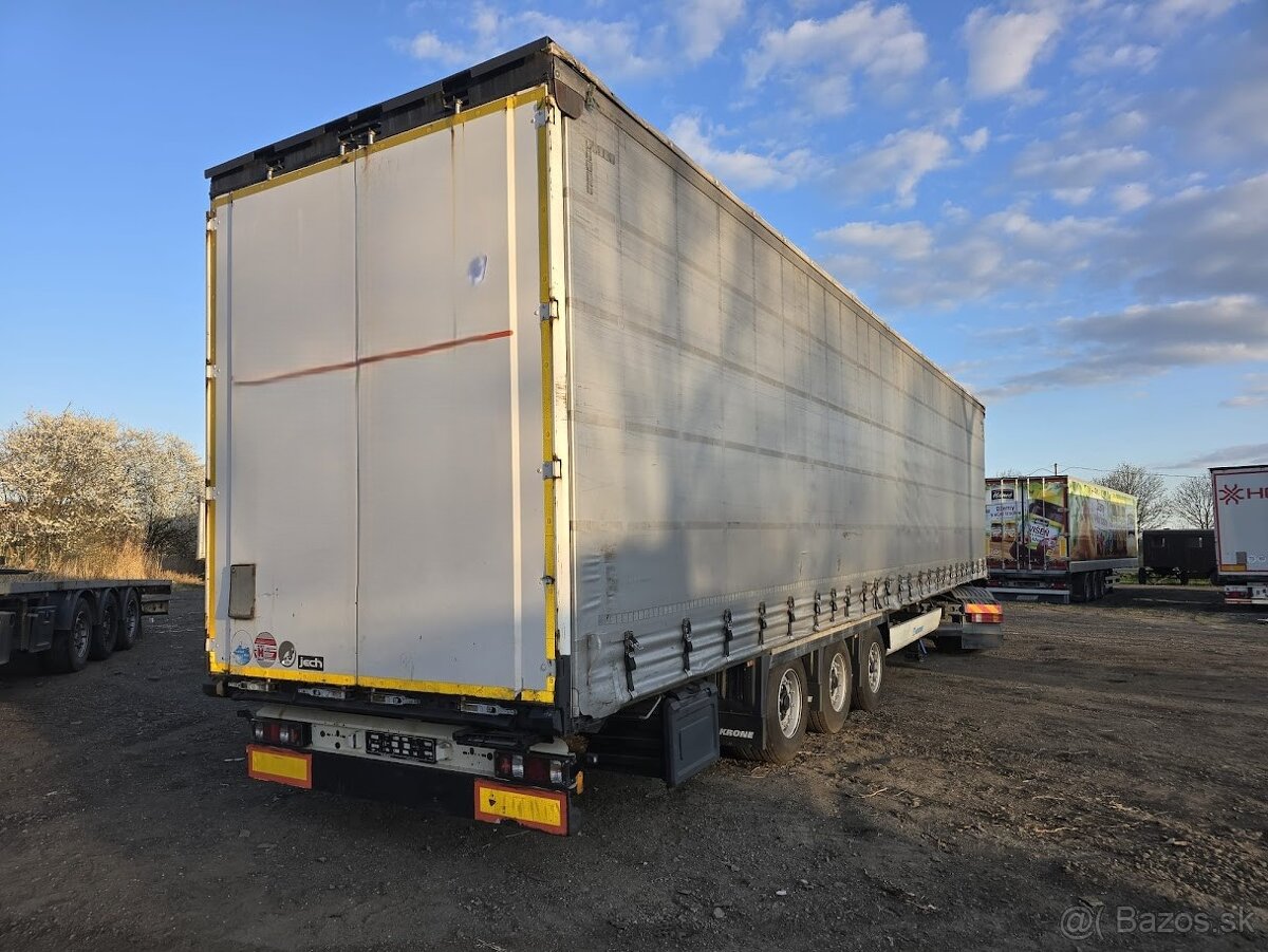 PLACHTOVÝ NÁVĚS KRONE r.2015,LOWDECK,ZVEDAČKA - 2