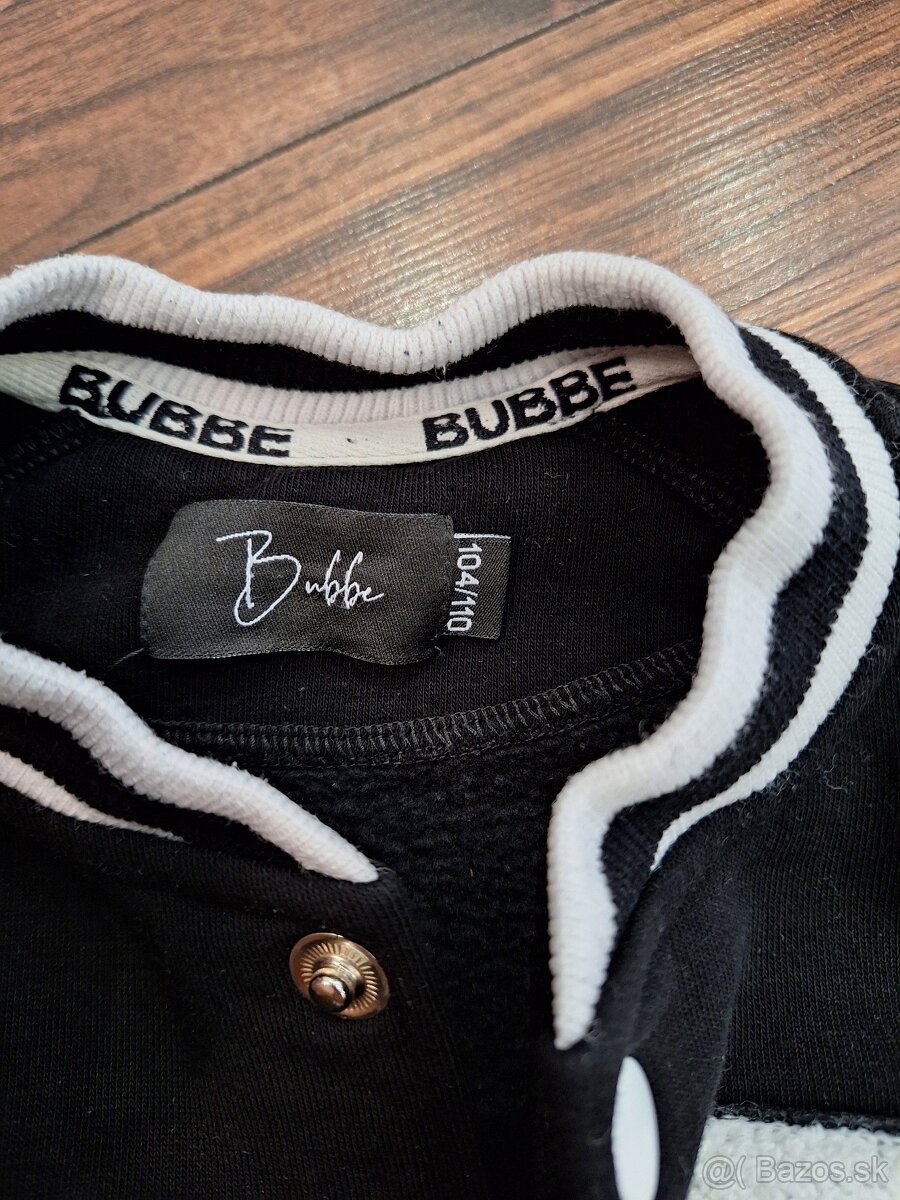 BUBBE čierna mikina vel.98/104 - 2