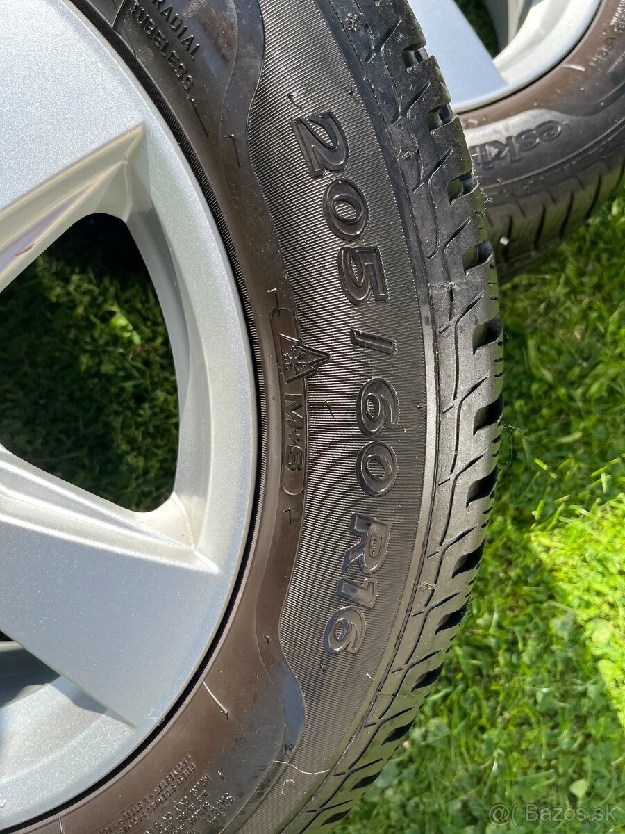 Zimné kolesá + náhradný disk - 2