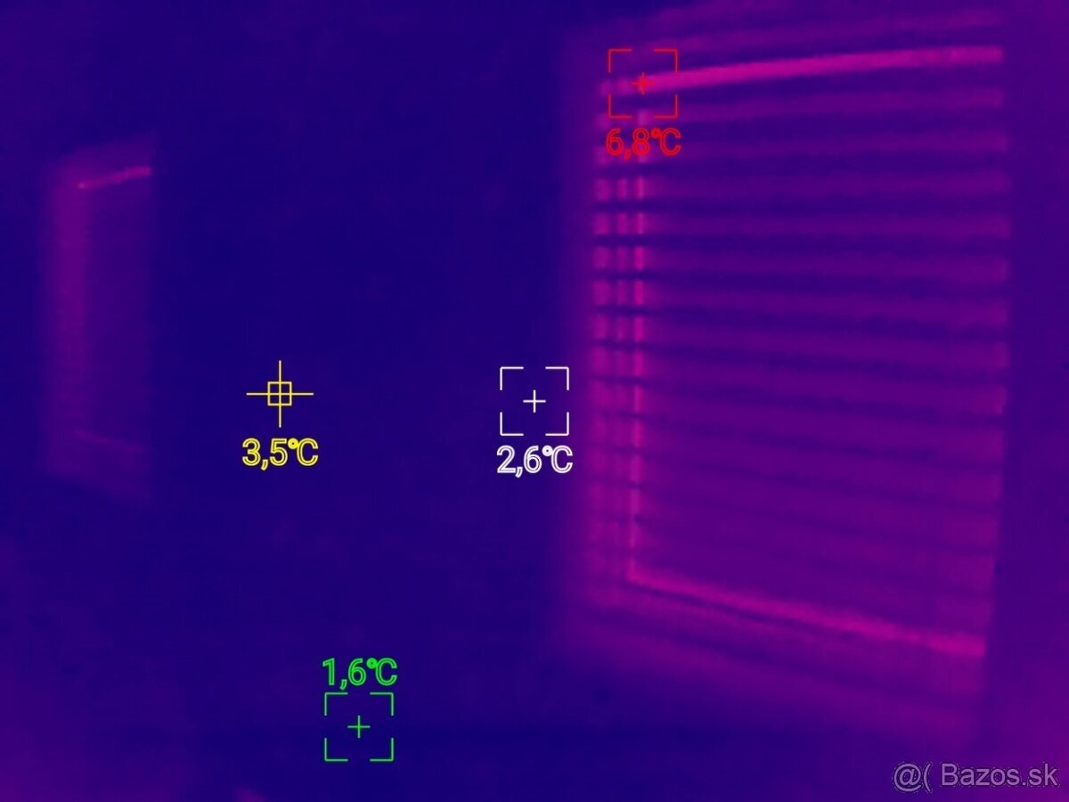 Termokamera meranie - 2