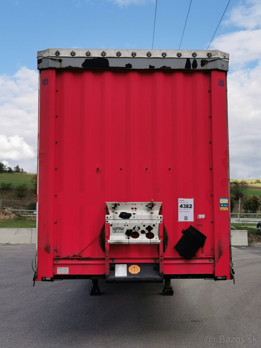 Prodám valníkový návěs KRONE SD low deck - 2