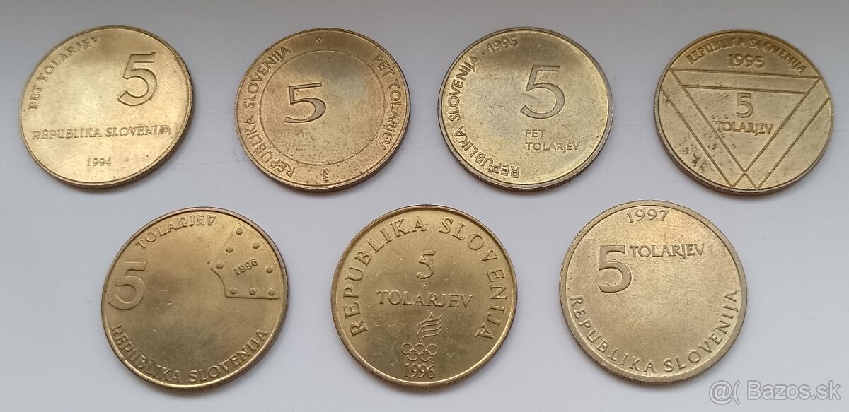 pamatne mince Slovinsko - 2