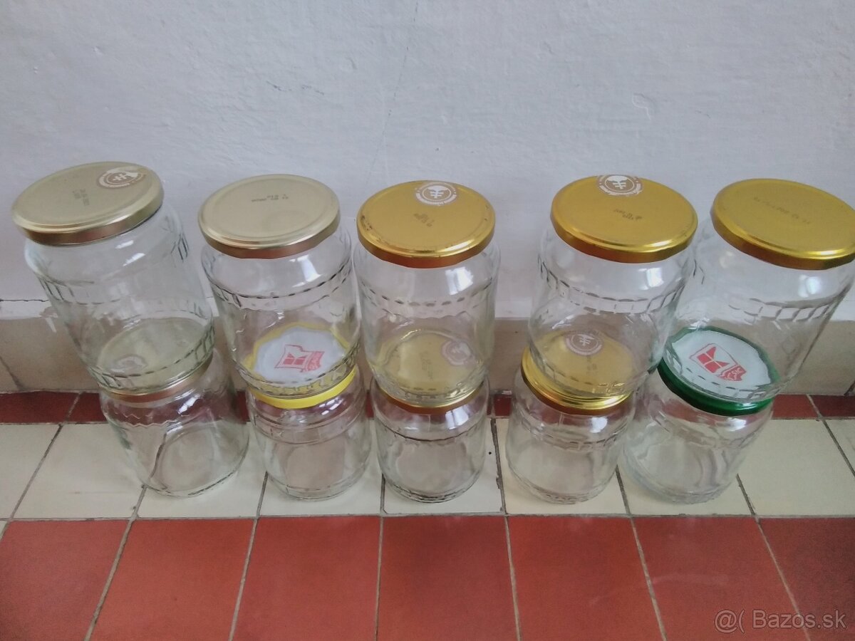 Zaváracie poháre. - 2