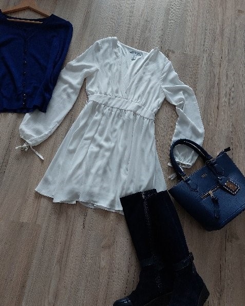 Krásne jemné biele šaty - 2