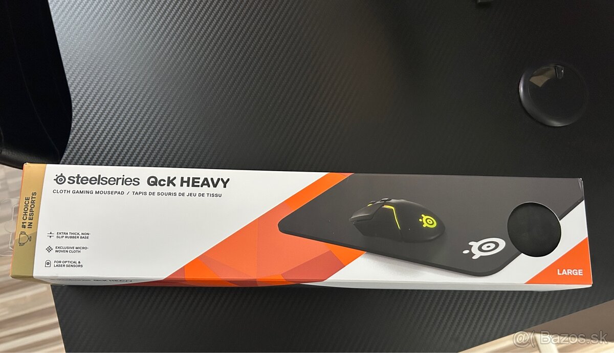 Predám hernú podložku SteelSeries QcK Heavy Large - 2