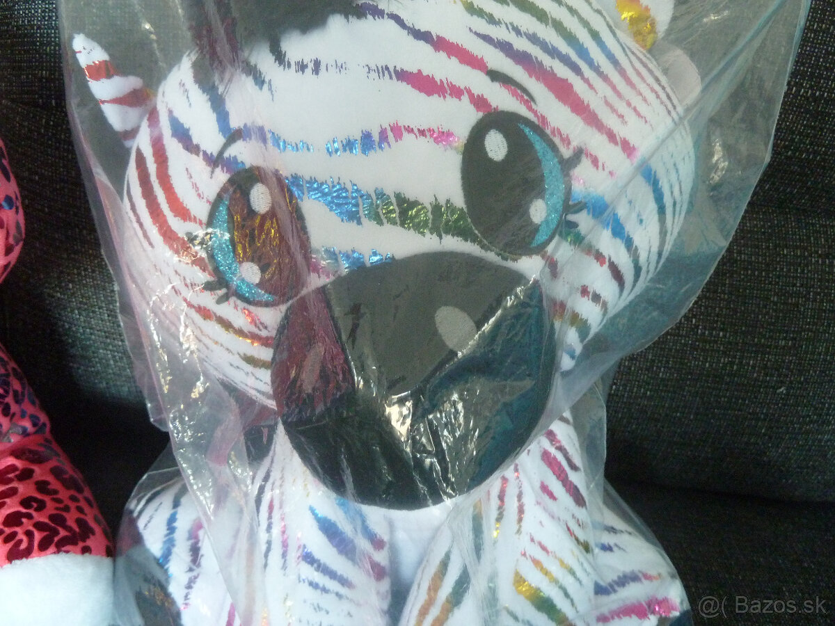 Plyšové zvieratká 2ks - 2