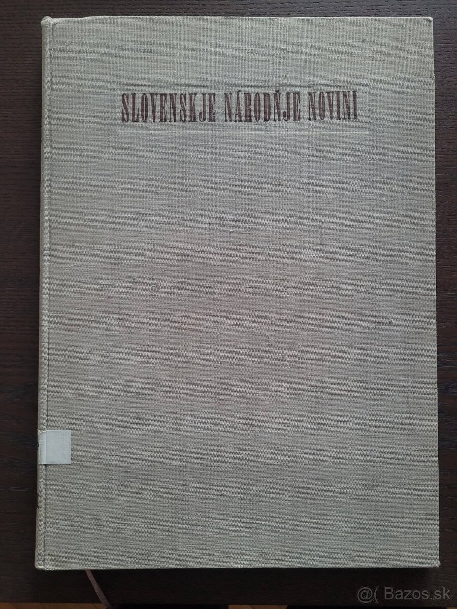 Slovenské národné noviny 1848 - 2