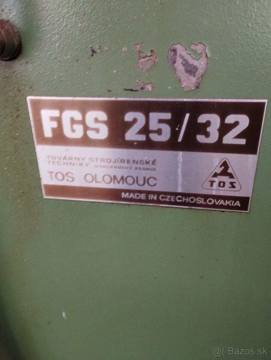 Nástrojárska frézka FGS 25/32 - 2