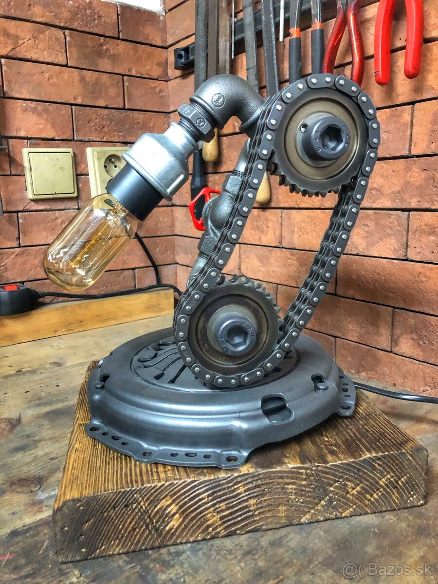 Industriálna lampa - STEAMPUNK I - 2