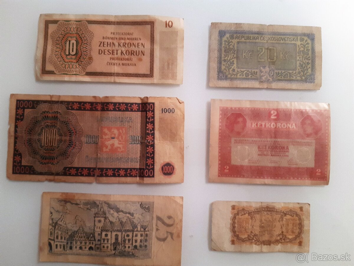 Predám bankovky - 2