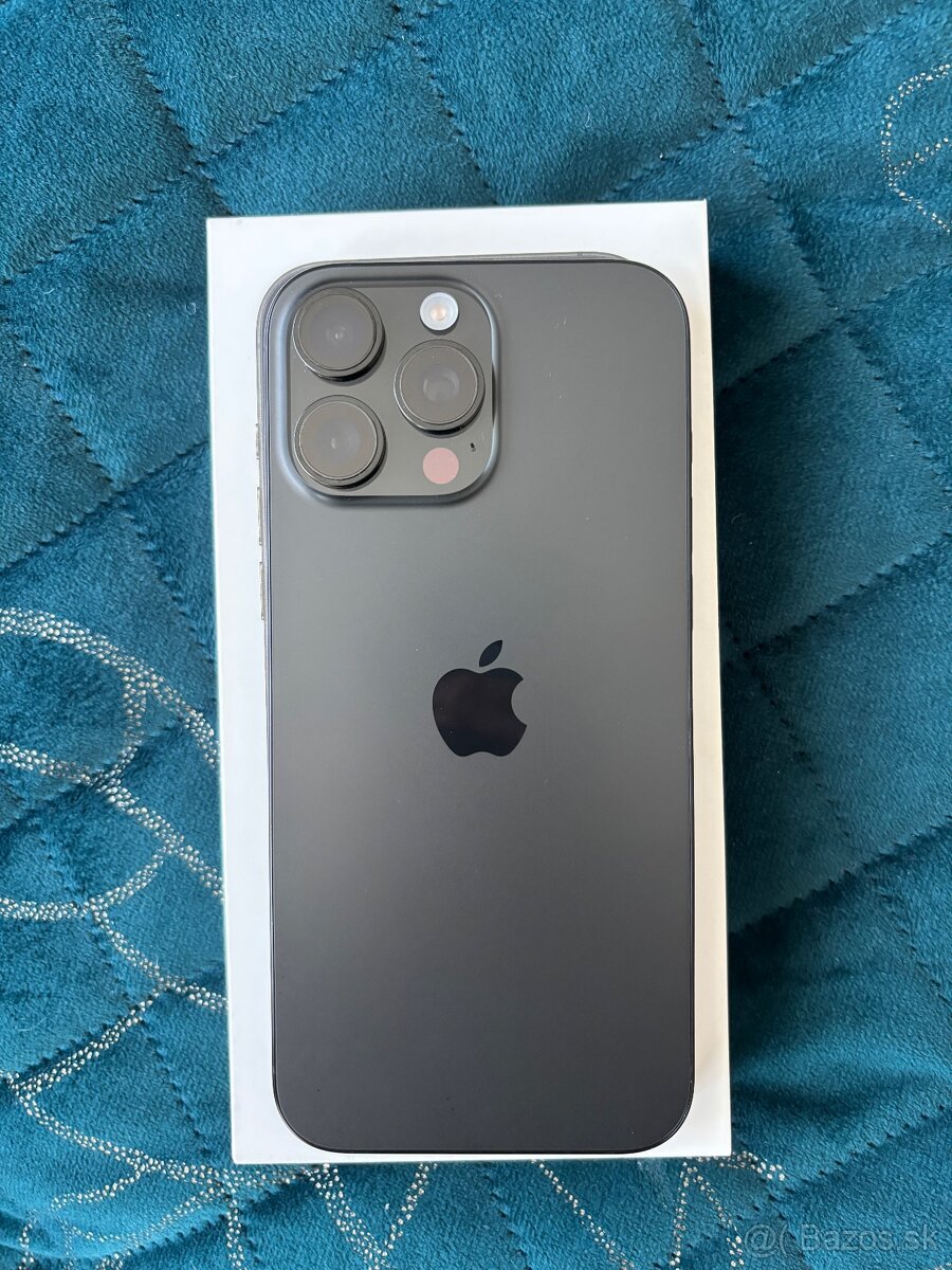 Predám Apple iPhone 16 pro Max 256gb Titanium black - 2