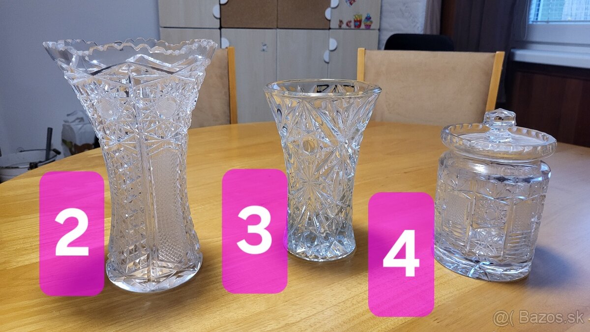 Vazy kryštál - 2