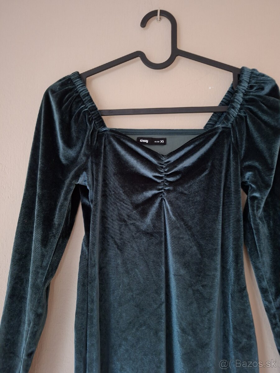 Zelené šaty, Sinsay, XS - 2