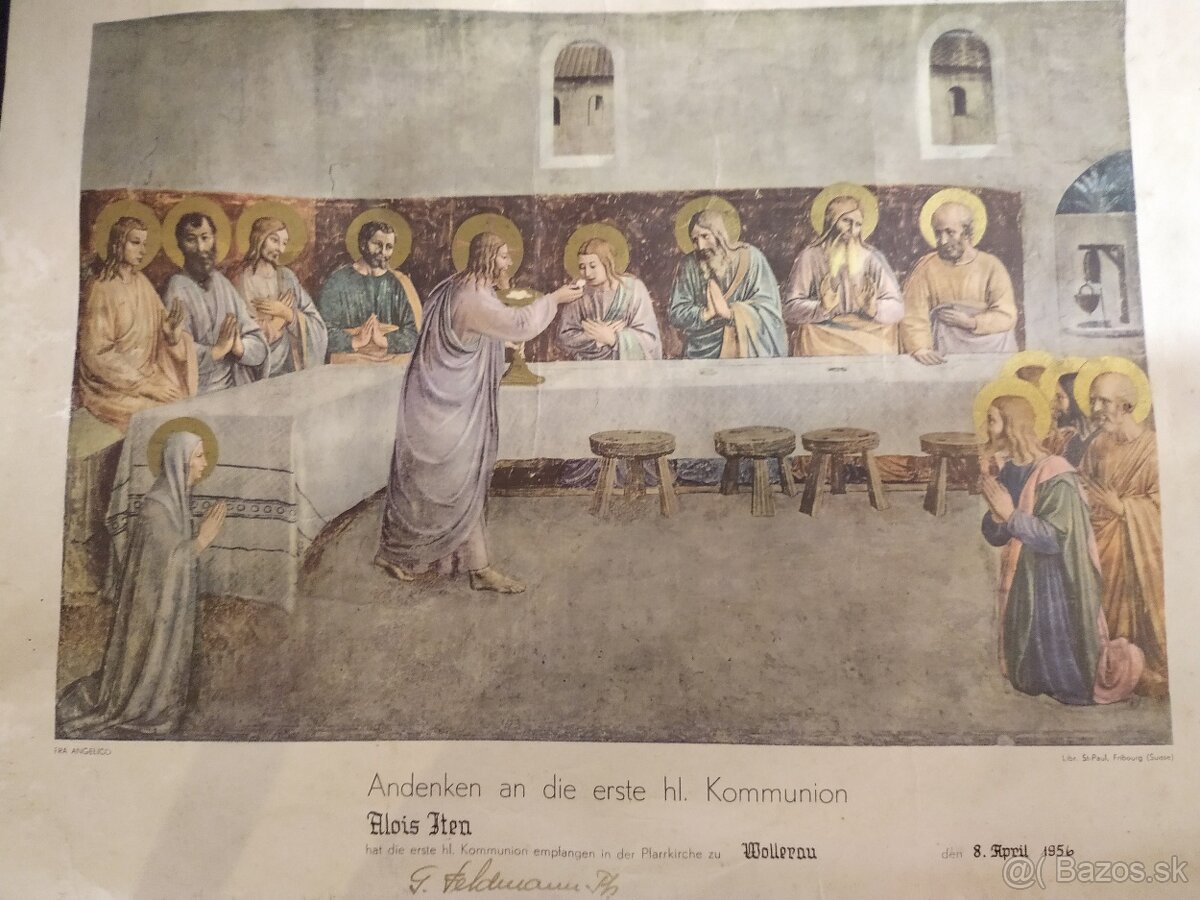 Soubor svatých obrazů / obrázků , plakátů - 2