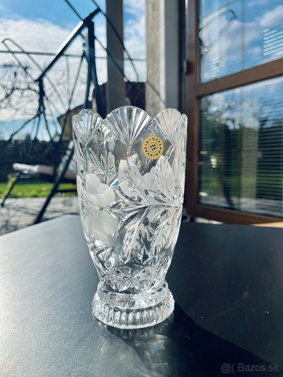 krištáľ - krištáľová váza - 2