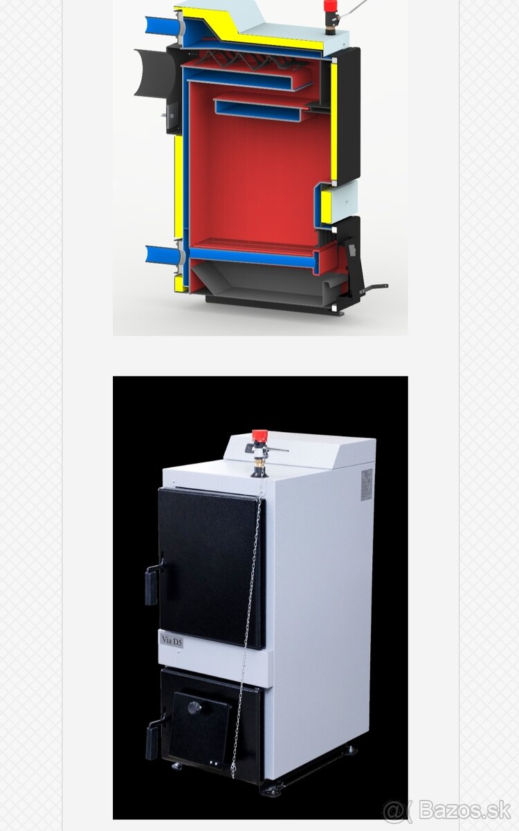 Predám kotol na pevne palivo Maga D6 - 2